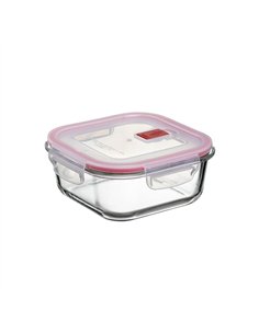 TAPER HERMETICO BOROSILICATO CUADRADO 800ml 1161409 TATAY