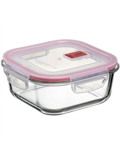 TAPER HERMETICO BOROSILICATO CUADRADO 800ml 1161409 TATAY 2