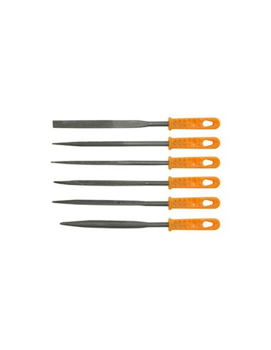 JUEGO 6 LIMAS METAL BRICOLAGE 06A025 TOP TOOLS