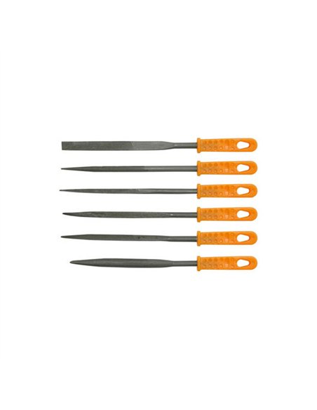 Juego 6 limas metal bricolage 06a025 top tools