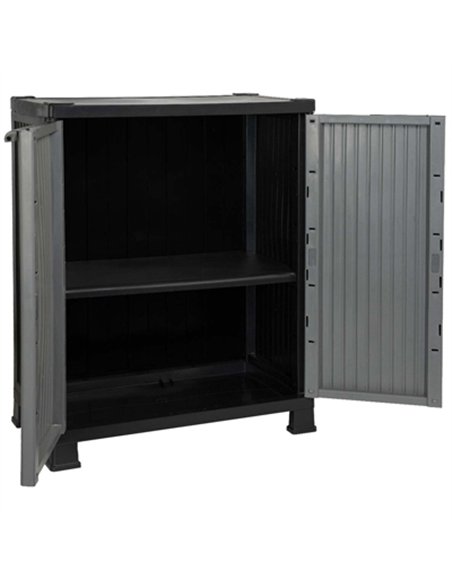 ARMARIO PLASTICO EXTERIOR BAJO 1 BALDA 92x39x68cm 75882