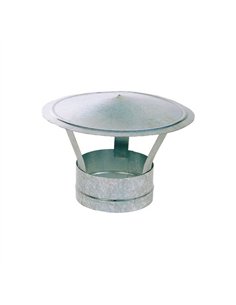 Sombrerete chino 200mm galvanizado