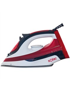 PLANCHA VAPOR SUELA CERAMICA 2600w OPTIMA PERF PV2014 SOLAC 2