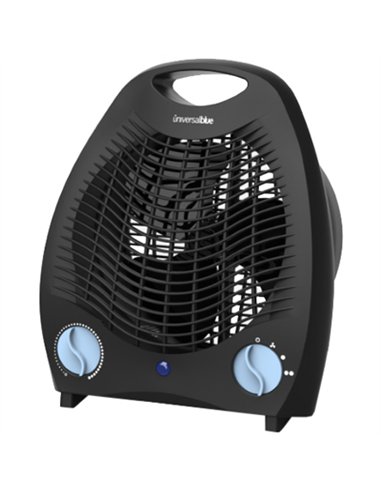 Calefactor vertical negro 2.000w universal raydan