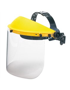 PANTALLA FACIAL SOPORTE Y VISOR PARA CABEZA 2188-PF STEELPRO 2