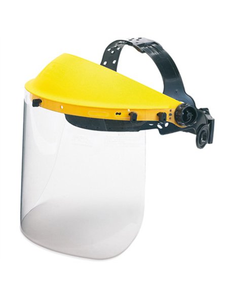 PANTALLA FACIAL SOPORTE Y VISOR PARA CABEZA 2188-PF STEELPRO