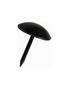 Blister 20 tachuelas esmaltada negra 10mm