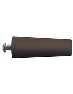 CAJA 25 TOPE PERSIANA MARRON LARGO 55mm 2
