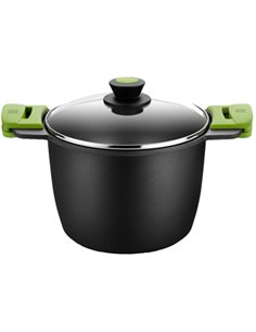 OLLA ALTA C/TAPA ALUMINIO FUNDIDO 24cm PRIOR 403924 BRA 2