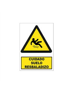 SEÃ‘AL PELIGRO SUELO RESBALDIZO 210x290mm RD30050