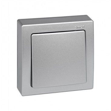 Conmutador monoblock ALUMINIO Simon 73 loft 73201-53