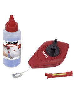 TIRALINEAS PLOMADA CON COLORANTE 30mt KRT708001 KREATOR 2
