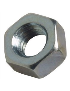 Caja 125 tuercas hexagonal zin m-16 din 934 4,8 2