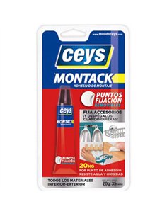 MONTACK PUNTOS FIJACION REMOVIBLES 20gr 507400 CEYS 2