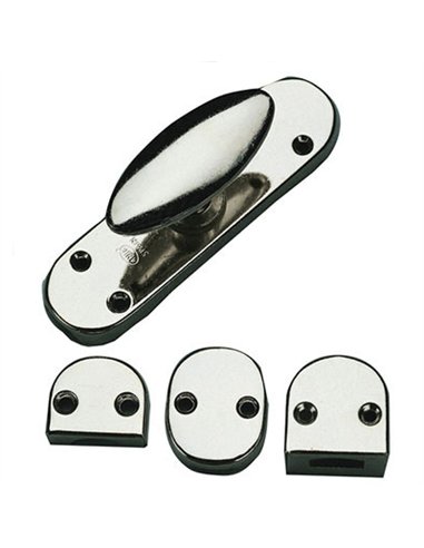 Caja 2 fallebas zincada 116x32mm mod. 8 159 amig