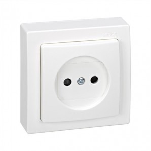 Base de enchufe bipolar monoblock Simon 73 loft 73431-50