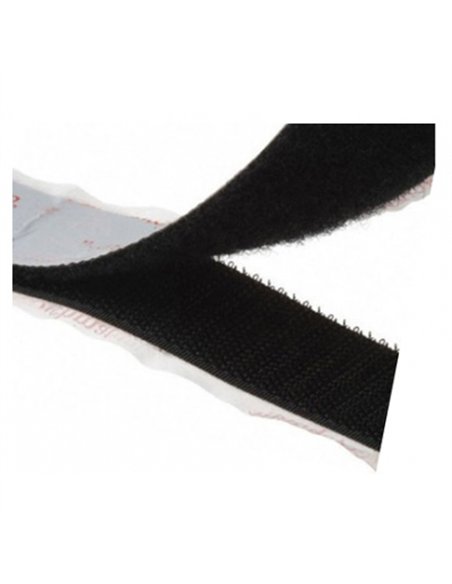 BLISTER 2+2mt M+H CINTA VELCRO ADHESIVO NEGRO EPID