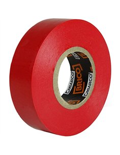 PAQ. 10 ROLLOS CINTA AISLANTE ROJA 19mm x20mt MIARCO 2