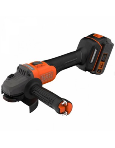 DESBARBADORA 115mm SIN ESCOBILLAS BATERIA 18V BCG6L8F1S-QW BLACK&DECKER