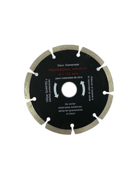 DISCO DIAMANTE MAT. DUROS 115mm GRANITO SEGMENTADO SP115