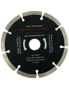 DISCO DIAMANTE MAT. DUROS 115mm GRANITO SEGMENTADO SP115 2
