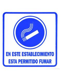 SE PERMITE FUMAR EN ESTE ESTABLEC.R.1071 2