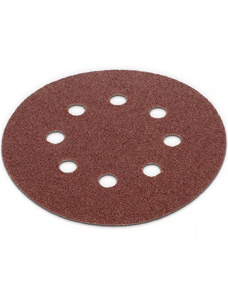 SET 5 DISCOS LIJA VELCRO 125mm G40 KRT230503 KREATOR