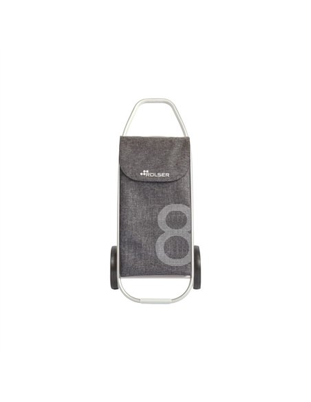 CARRO COMPRA 2R COM TWEED 8 GRIS COH006 ROLSER
