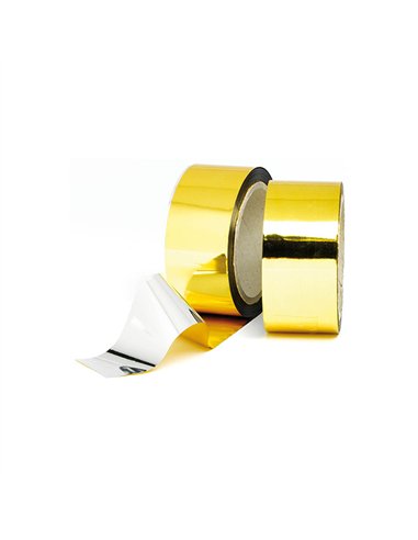 Rollo cinta antipajaros plata/oro 100mt x 5cm 19059 miarco