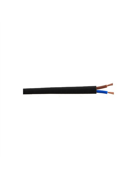 ROLLO 100mt MANGUERA NEGRA 2x1mm 500v