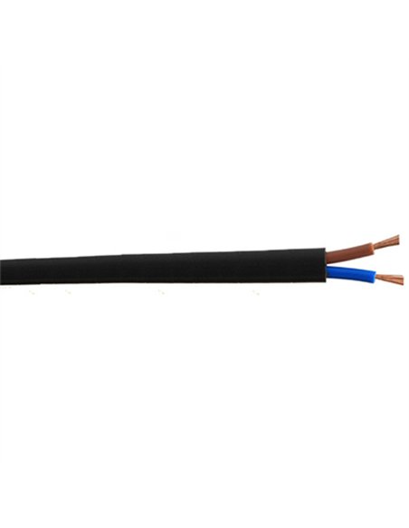 ROLLO 100mt MANGUERA NEGRA 2x1mm 500v