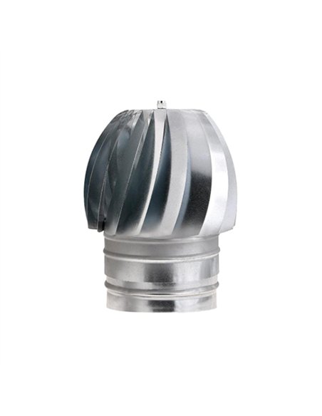 Sombrerete extractor 120mm galvanizado