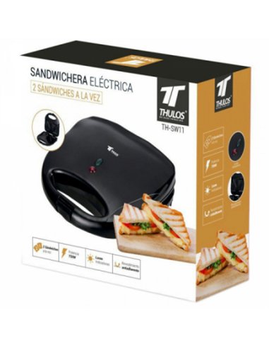 SANDWICHERA DOBLE 750w TH-SW11BK THULOS