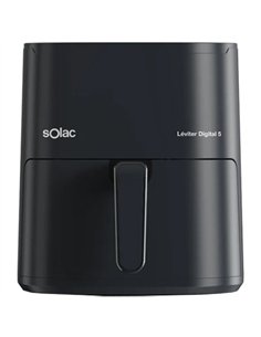 Freidora aire sin aceite 1.400w 5lt leviter digital solac 2