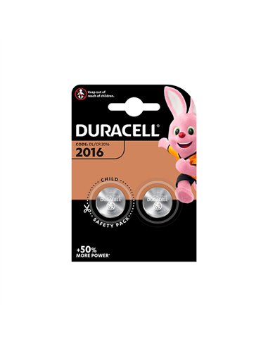 BLISTER 5 PILA BOTON LITIO DL/CR 2016 DURACELL