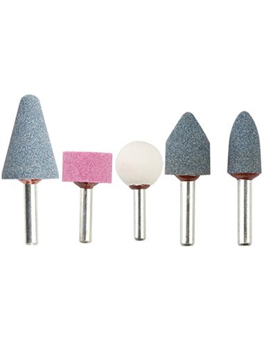 JUEGO 5 FRESAS ESMERIL 60H005 TOP TOOLS