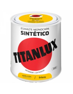 ESMALTE  AMARILLO REAL 750ml 529 TITANLUX 2