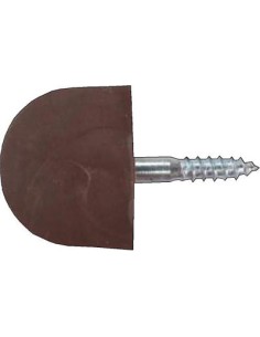 BLISTER 12 SOPORTE ESTANTE VITRINA PLAS MARRON PEQUEÃ‘O /01 2