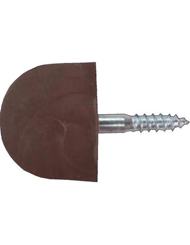 BLISTER 12 SOPORTE ESTANTE VITRINA PLAS MARRON PEQUEÃ‘O /01