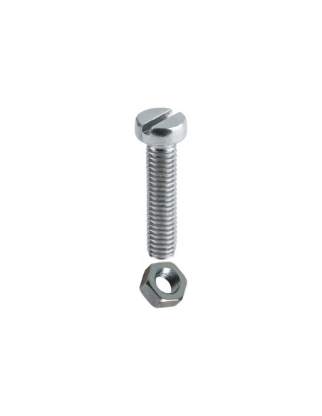 BLISTER 14 TORNILLO CON TUERCA 3x20mm DIN 84