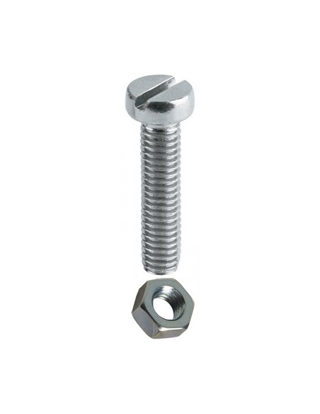 BLISTER 14 TORNILLO CON TUERCA 3x20mm DIN 84