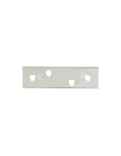 CAJA 100 PLACA RECTA ZINCADA 80mm 421 AMIG