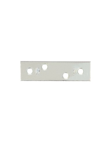 Caja 100 placa recta zincada 80mm 421 amig