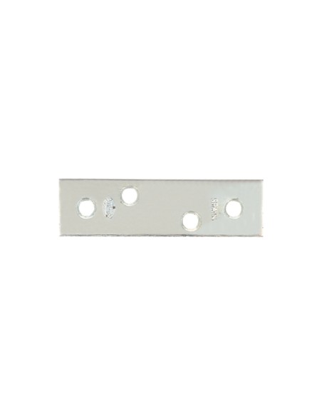 Caja 100 placa recta zincada 80mm 421 amig