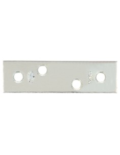 CAJA 100 PLACA RECTA ZINCADA 80mm 421 AMIG 2
