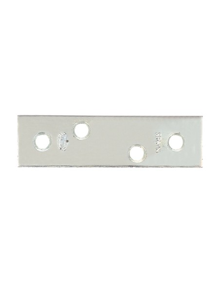 Caja 100 placa recta zincada 80mm 421 amig