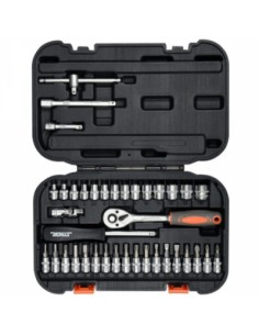 MALETA 38pcs LLAVES VASO Y PUNTAS 1/4 58640 STHOR 2