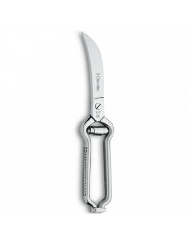 TIJERA CORTAPOLLOS INOX 237mm 00434 3 CLAVELES