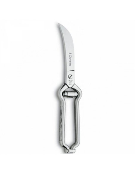 TIJERA CORTAPOLLOS INOX 237mm 00434 3 CLAVELES