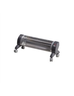 RADIADOR CUARZO SUELO RUEDAS 1.200w 2302-R FM
